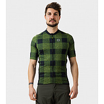 Веломайка мужская ALE MAGLIA MC / SS JERSEY SCOTTISH OFF ROAD - GRAVEL VERDE/GREEN